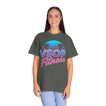 Load image into Gallery viewer, Unisex Garment-Dyed Fitness T-Shirt, Beach Vibes Tee, VSOP Fitness Top, Summer Workout Shirt, Casual All-Day Wear, Relaxed Style, Gift [...]
