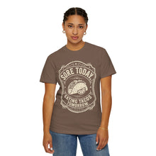 Load image into Gallery viewer, "Sore Today Eating Tacos Tomorrow" Funny Fitness Unisex Shirt - Workout Exercise T-Shirt for Men and Women
