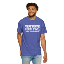 Load image into Gallery viewer, Fist Bump High Five Tee - "Makes the Dream Work" Casual Graphic T-Shirt

