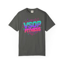 Load image into Gallery viewer, Colorful Fitness T-Shirt - VSOP Fitness Tees, Unisex Garment-Dyed Top, Workout Apparel, Gym Shirt, Trendy Casual Wear, Gift for [...]
