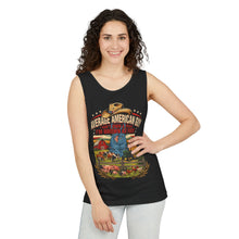Load image into Gallery viewer, Tank Top - "Average American Guy: I Down Own a Truck, I'm Brown As F***" Retro Farm Graphic
