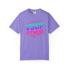 Load image into Gallery viewer, Colorful Fitness T-Shirt - VSOP Fitness Tees, Unisex Garment-Dyed Top, Workout Apparel, Gym Shirt, Trendy Casual Wear, Gift for [...]
