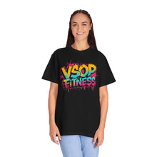 Load image into Gallery viewer, Unisex Garment-Dyed T-Shirt with VSOP Fitness Design - Trendy Workout Tee for Fitness Lovers, Stylish Fitness Gift, Casual Wear, Gym [...]
