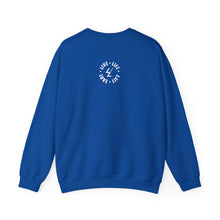Load image into Gallery viewer, Crewneck Sweatshirt — "Fist Bump. High Five. Makes the Dream Work" Casual Team Spirit Pullover
