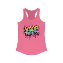 Load image into Gallery viewer, Racerback Tank VSOP FITNESS 90s Graffiti Women&#39;s Tank top
