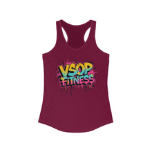 Load image into Gallery viewer, Racerback Tank VSOP FITNESS 90s Graffiti Women&#39;s Tank top

