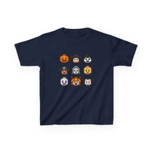 Load image into Gallery viewer, Trick-or-Treaters Set, Kids Halloween Graphic Tee, Spooky Themed T-Shirt for Kids, Halloween Costume Shirt, Party Wear, Fall Celebration Apparel
