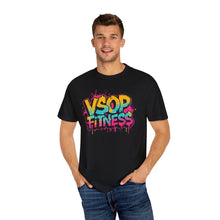 Load image into Gallery viewer, Unisex Garment-Dyed T-Shirt with VSOP Fitness Design - Trendy Workout Tee for Fitness Lovers, Stylish Fitness Gift, Casual Wear, Gym [...]
