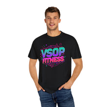 Load image into Gallery viewer, Colorful Fitness T-Shirt - VSOP Fitness Tees, Unisex Garment-Dyed Top, Workout Apparel, Gym Shirt, Trendy Casual Wear, Gift for [...]
