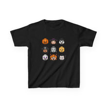 Load image into Gallery viewer, Trick-or-Treaters Set, Kids Halloween Graphic Tee, Spooky Themed T-Shirt for Kids, Halloween Costume Shirt, Party Wear, Fall Celebration Apparel
