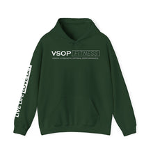 Load image into Gallery viewer, VSOP Fitness Hoodie with LIVE LIFE LOVE LIFT (white font)
