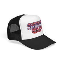Load image into Gallery viewer, Average American Guy Trucker Hat – Patriotic Foam Mesh Cap
