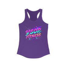 Load image into Gallery viewer, Tank Top VSOP FITNESS Neon Retro Geometric Women&#39;s Racerback Tank Top
