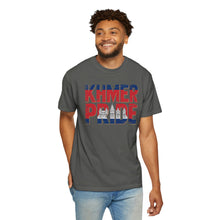 Load image into Gallery viewer, Khmer Pride Garment-Dyed T-Shirt, Unisex Wear, Cambodian Pride Apparel, Cultural Celebration Shirt, Gift for Khmer Heritage
