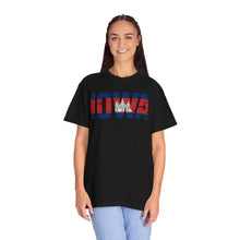 Load image into Gallery viewer, Iowa Khmer State Pride T-Shirt, Garment-Dyed Tee, Unisex Casual Wear, Perfect for Iowa Events, Gift for Locals and Visitors
