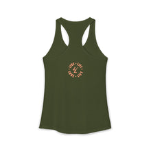 Load image into Gallery viewer, LFT HVY SHT: Ladies Racerback Tank (Sizes XS to 2XL) Coral
