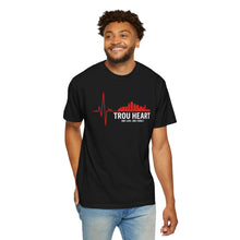 Load image into Gallery viewer, TROU HEART - Kansas City Skyline Adult Graphic Tee (“One Love. One Family.”)
