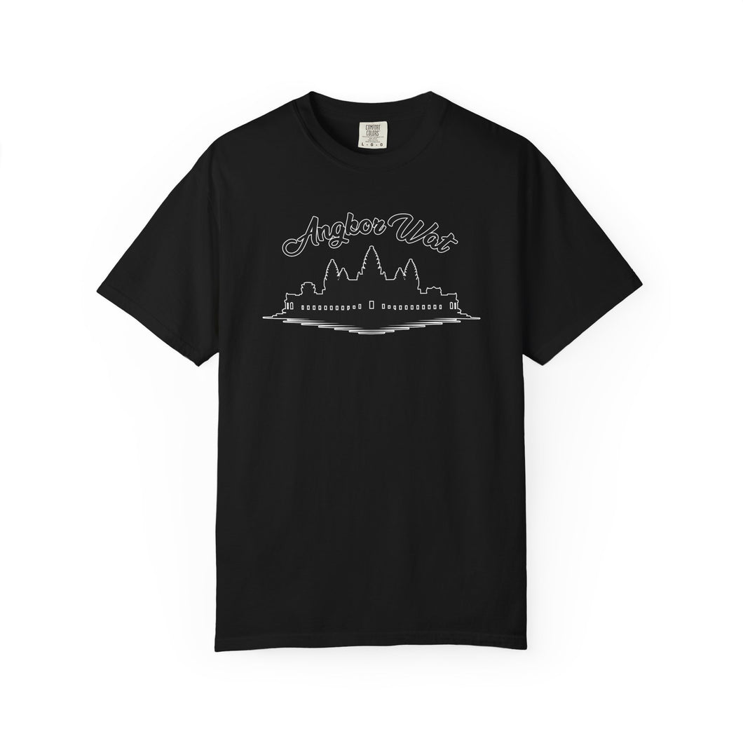 Angkor Wat Inspired T-Shirt | Casual Travel Tee | Gift for Adventurers, Tourists, History Lovers, Vacation Apparel, Unisex Clothing