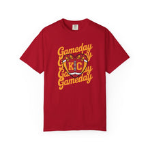 Load image into Gallery viewer, KC Gameday Unisex T-Shirt - Casual Apparel for Sports Fans, Football Tees, Game Day Shirt, Custom Graphic Tee, Gift for Sports Lovers
