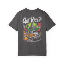 Load image into Gallery viewer, Got Rice? (Front &amp; Back) Asian, AAPI, Vintage Unisex T-Shirt, Casual Wear, Foodie Gift, Graphic Tee, Gift for Rice Lovers, Stylish Apparel
