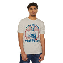 Load image into Gallery viewer, Athletic Fit, Fitness Motivational T-Shirt, Gym Tee, Workout Apparel, Unisex Activewear, Gift for Fitness Enthusiasts
