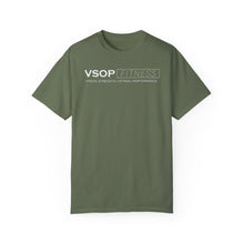 Load image into Gallery viewer, VSOP FITNESS: 100% Ringspun Cotton (15 colors) - (white font)
