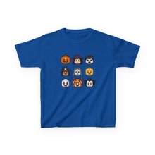 Load image into Gallery viewer, Trick-or-Treaters Set, Kids Halloween Graphic Tee, Spooky Themed T-Shirt for Kids, Halloween Costume Shirt, Party Wear, Fall Celebration Apparel
