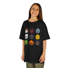 Load image into Gallery viewer, Haunted House Crew, Kids Halloween Tee, Fun Graphic T-Shirt for Boys and Girls, Trick-or-Treat Shirt, Cute Kids Clothing, Halloween Costume, Halloween Party
