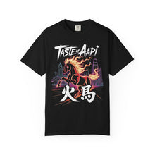 Load image into Gallery viewer, Adult Tee - Fire Horse T-Shirt with Kansas City skyline
