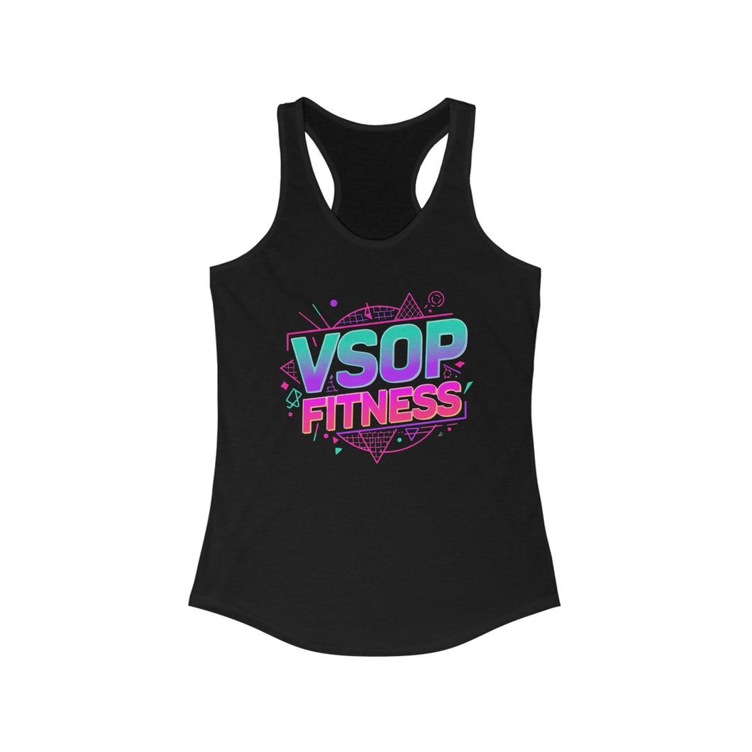 Tank Top - VSOP FITNESS Neon Retro 90's Graphic Design