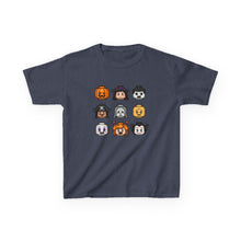 Load image into Gallery viewer, Trick-or-Treaters Set, Kids Halloween Graphic Tee, Spooky Themed T-Shirt for Kids, Halloween Costume Shirt, Party Wear, Fall Celebration Apparel
