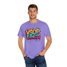 Load image into Gallery viewer, Unisex Garment-Dyed T-Shirt with VSOP Fitness Design - Trendy Workout Tee for Fitness Lovers, Stylish Fitness Gift, Casual Wear, Gym [...]

