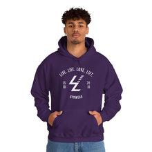 Load image into Gallery viewer, Gymwear Hoodie - "Live. Life. Love. Lift." Athletic Pullover
