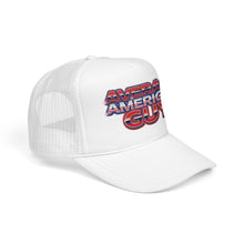 Load image into Gallery viewer, Average American Guy Trucker Hat – Patriotic Foam Mesh Cap
