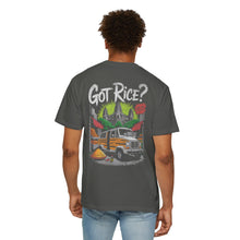 Load image into Gallery viewer, Got Rice? (Front &amp; Back) Asian, AAPI, Vintage Unisex T-Shirt, Casual Wear, Foodie Gift, Graphic Tee, Gift for Rice Lovers, Stylish Apparel
