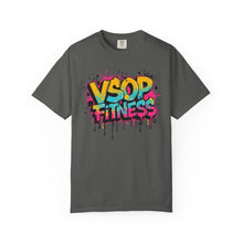 Load image into Gallery viewer, Unisex Garment-Dyed T-Shirt with VSOP Fitness Design - Trendy Workout Tee for Fitness Lovers, Stylish Fitness Gift, Casual Wear, Gym [...]
