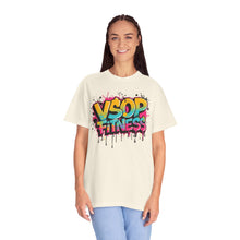 Load image into Gallery viewer, Unisex Garment-Dyed T-Shirt with VSOP Fitness Design - Trendy Workout Tee for Fitness Lovers, Stylish Fitness Gift, Casual Wear, Gym [...]
