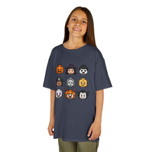 Load image into Gallery viewer, Trick-or-Treaters Set, Kids Halloween Graphic Tee, Spooky Themed T-Shirt for Kids, Halloween Costume Shirt, Party Wear, Fall Celebration Apparel
