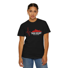 Load image into Gallery viewer, TROU HEART - Kansas City Skyline Adult Graphic Tee (“One Love. One Family.”)
