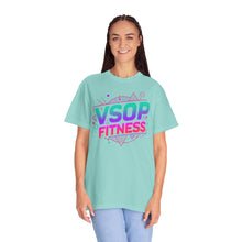 Load image into Gallery viewer, Colorful Fitness T-Shirt - VSOP Fitness Tees, Unisex Garment-Dyed Top, Workout Apparel, Gym Shirt, Trendy Casual Wear, Gift for [...]
