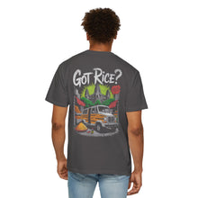 Load image into Gallery viewer, Got Rice? (Front &amp; Back) Asian, AAPI, Vintage Unisex T-Shirt, Casual Wear, Foodie Gift, Graphic Tee, Gift for Rice Lovers, Stylish Apparel
