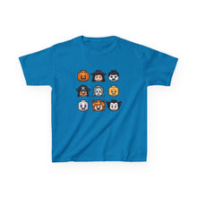 Load image into Gallery viewer, Trick-or-Treaters Set, Kids Halloween Graphic Tee, Spooky Themed T-Shirt for Kids, Halloween Costume Shirt, Party Wear, Fall Celebration Apparel
