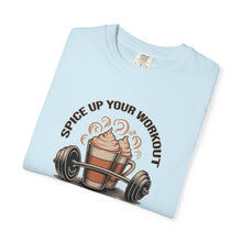 Load image into Gallery viewer, Spice Up Your Workout Unisex T-shirt, Gym Shirt, Fitness Tee, Gift for Gym Lovers, Motivational Wear, Workout Apparel
