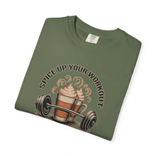 Load image into Gallery viewer, Spice Up Your Workout Unisex T-shirt, Gym Shirt, Fitness Tee, Gift for Gym Lovers, Motivational Wear, Workout Apparel
