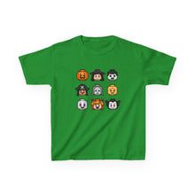 Load image into Gallery viewer, Trick-or-Treaters Set, Kids Halloween Graphic Tee, Spooky Themed T-Shirt for Kids, Halloween Costume Shirt, Party Wear, Fall Celebration Apparel
