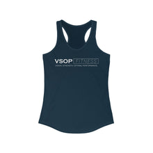 Load image into Gallery viewer, VSOP Fitness Women&#39;s Racerback Tank (white font)
