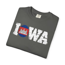 Load image into Gallery viewer, IOWA Khmer T-Shirt | Casual Travel Tee | Gift for Adventurers, Tourists, History Lovers, Vacation Apparel, Unisex Clothing
