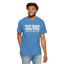 Load image into Gallery viewer, Fist Bump High Five Tee - "Makes the Dream Work" Casual Graphic T-Shirt
