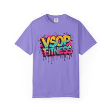 Load image into Gallery viewer, Unisex Garment-Dyed T-Shirt with VSOP Fitness Design - Trendy Workout Tee for Fitness Lovers, Stylish Fitness Gift, Casual Wear, Gym [...]
