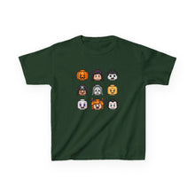 Load image into Gallery viewer, Trick-or-Treaters Set, Kids Halloween Graphic Tee, Spooky Themed T-Shirt for Kids, Halloween Costume Shirt, Party Wear, Fall Celebration Apparel
